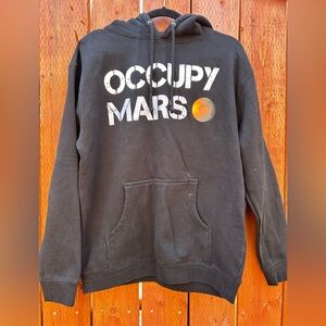SpaceX OCCUPY MARS hoodie pullover, size Medium